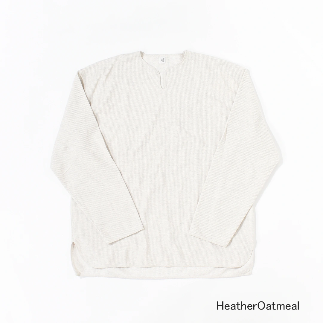 [bROOTS24F30F25]blurhms ROOTSTOCK(ブラームスルーツストック) Rough&Smooth Thermal Over Neck L/S (ラフ&スムース サーマルオーバーネック ロングスリーブ)の商品画像