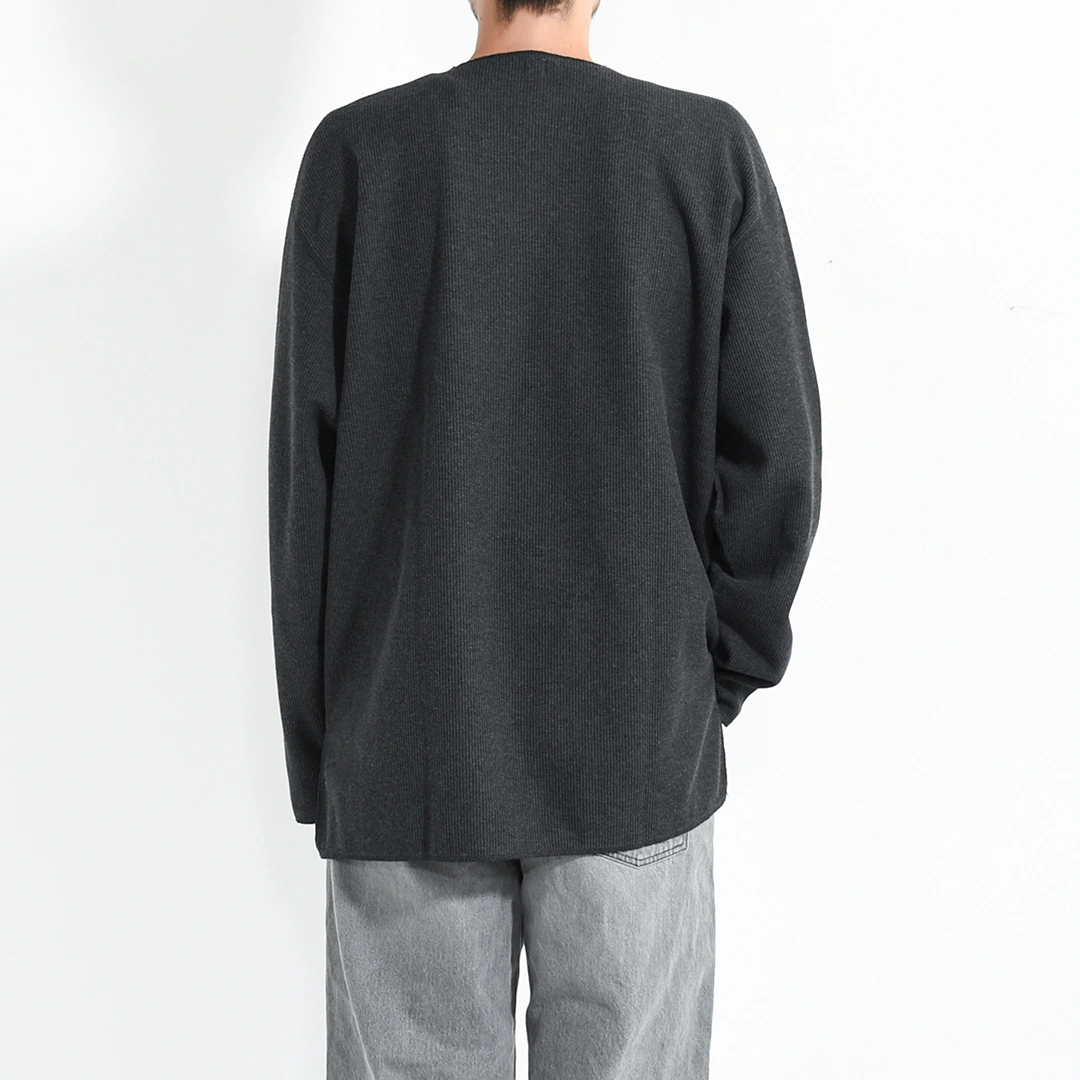 [bROOTS24F30F25]blurhms ROOTSTOCK(ブラームスルーツストック) Rough&Smooth Thermal Over Neck L/S (ラフ&スムース サーマルオーバーネック ロングスリーブ)の商品画像