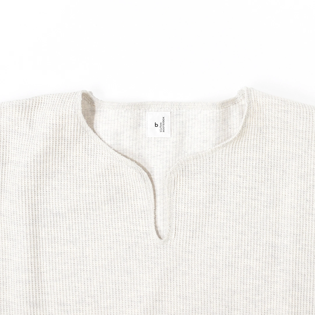 [bROOTS24F30F25]blurhms ROOTSTOCK(ブラームスルーツストック) Rough&Smooth Thermal Over Neck L/S (ラフ&スムース サーマルオーバーネック ロングスリーブ)の商品画像