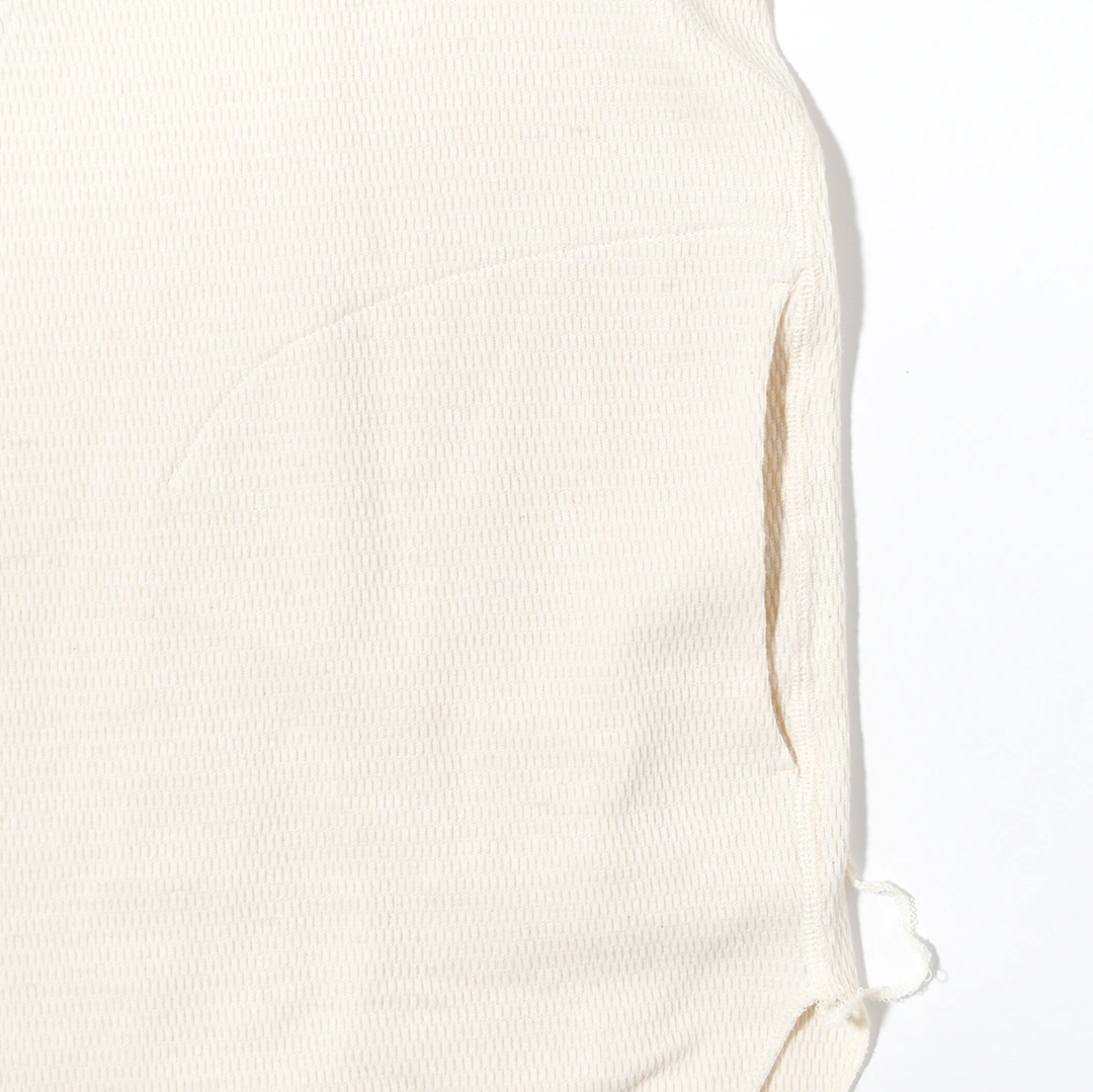 [HNCS-2004]norbit by Hiroshi Nozawa(ノービットバイヒロシノザワ) Wool cotton waffle Henley neck T-shirts (ウールコットンワッフルヘンリーネックTシャツ)の商品画像