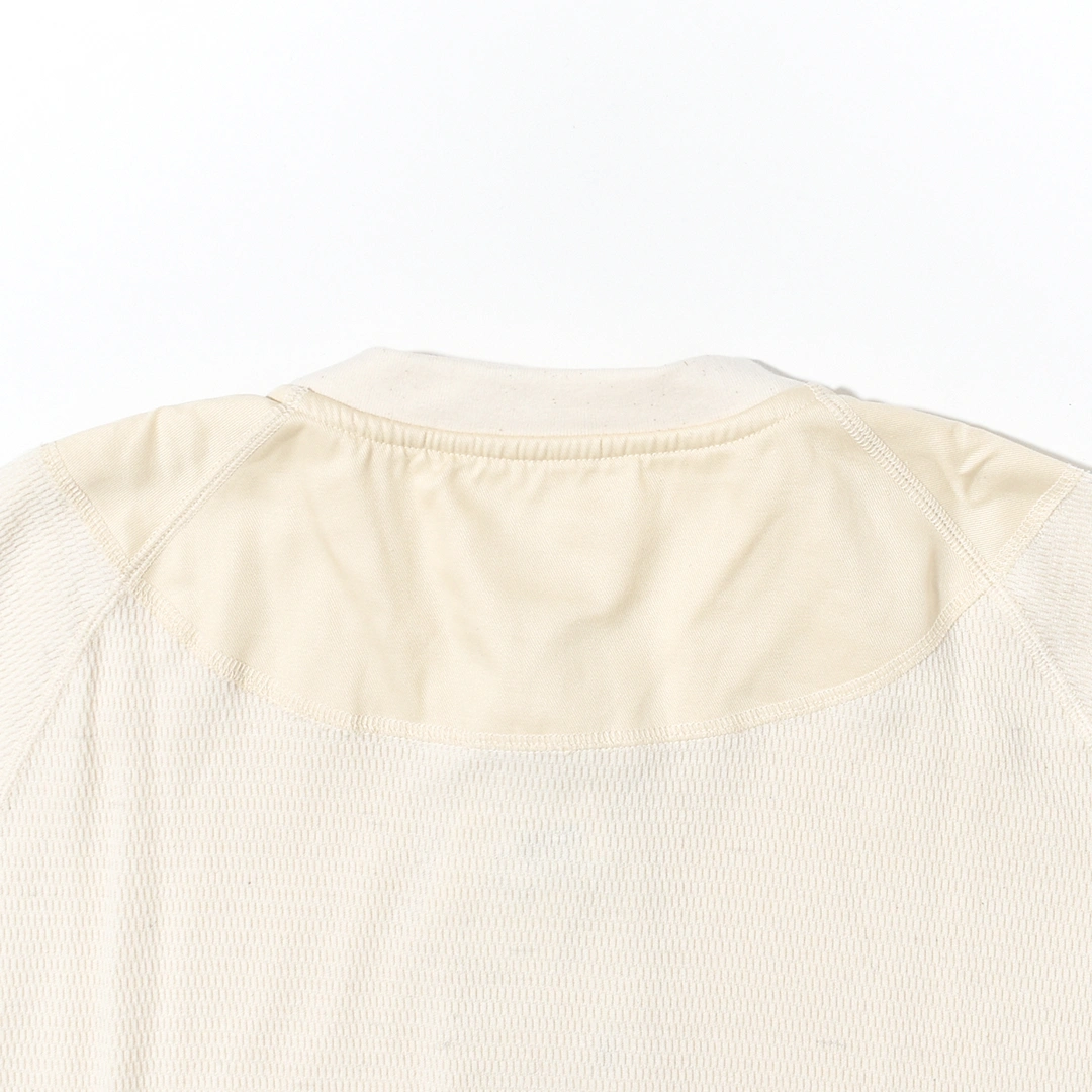 [HNCS-2004]norbit by Hiroshi Nozawa(ノービットバイヒロシノザワ) Wool cotton waffle Henley neck T-shirts (ウールコットンワッフルヘンリーネックTシャツ)の商品画像