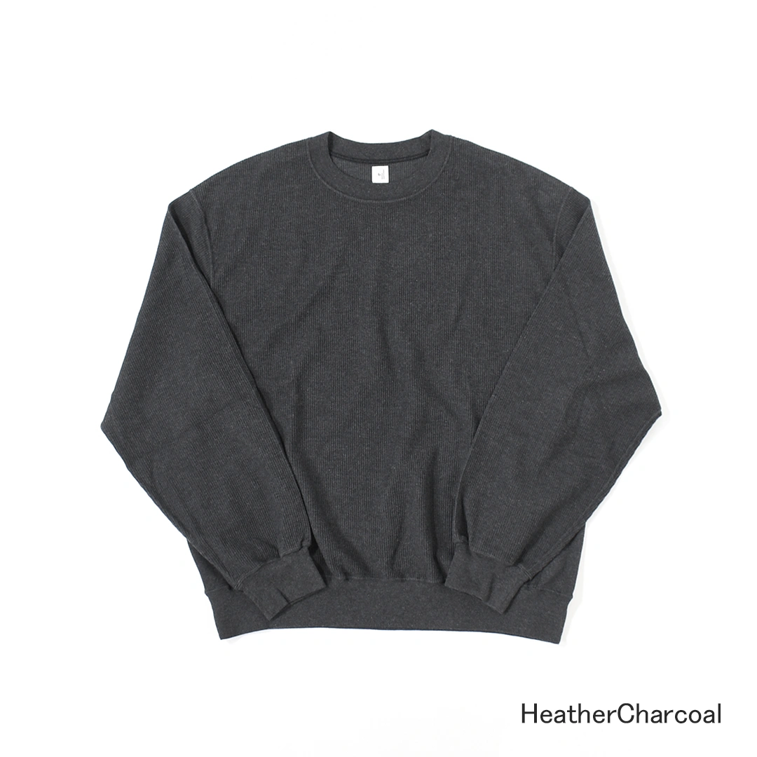 [bROOTS24f29f25]blurhms ROOTSTOCK(ブラームスルーツストック) Rough&Smooth Thermal P/O (ラフ＆スムースサーマルプルオーバー)の商品画像