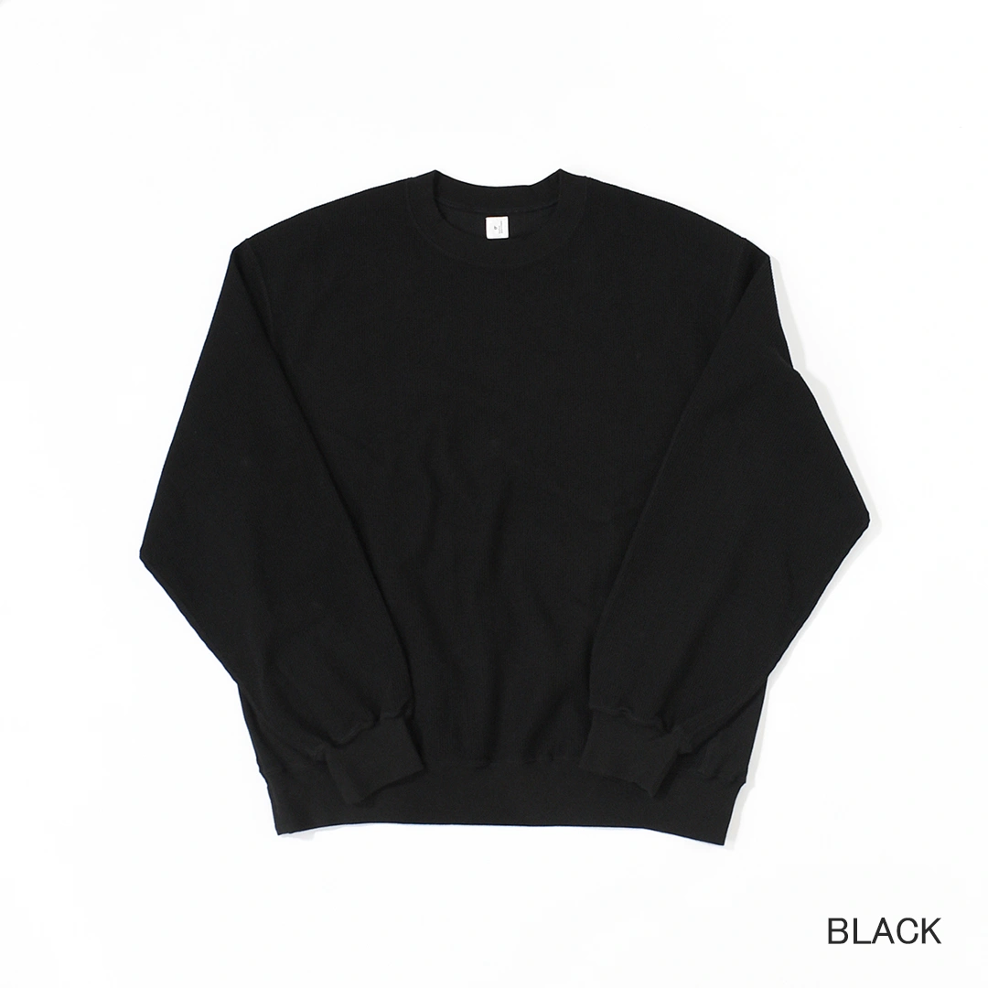 [bROOTS24f29f25]blurhms ROOTSTOCK(ブラームスルーツストック) Rough&Smooth Thermal P/O (ラフ＆スムースサーマルプルオーバー)の商品画像