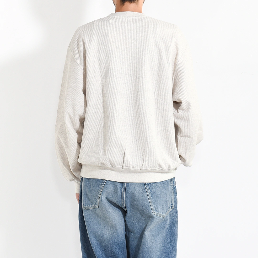 [bROOTS24f29f25]blurhms ROOTSTOCK(ブラームスルーツストック) Rough&Smooth Thermal P/O (ラフ＆スムースサーマルプルオーバー)の商品画像