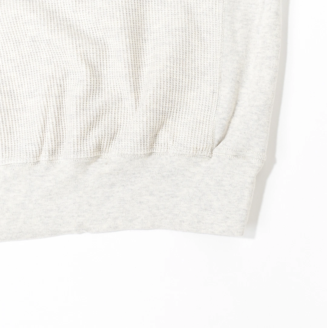 [bROOTS24f29f25]blurhms ROOTSTOCK(ブラームスルーツストック) Rough&Smooth Thermal P/O (ラフ＆スムースサーマルプルオーバー)の商品画像