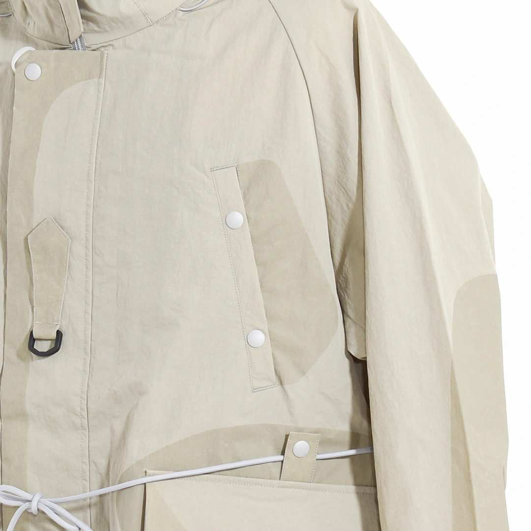 [HNJK-2002]norbit by Hiroshi Nozawa(ノービットバイヒロシノザワ) Printed patch mountain parka (プリンテッドパッチマウンテンパーカ)の商品画像