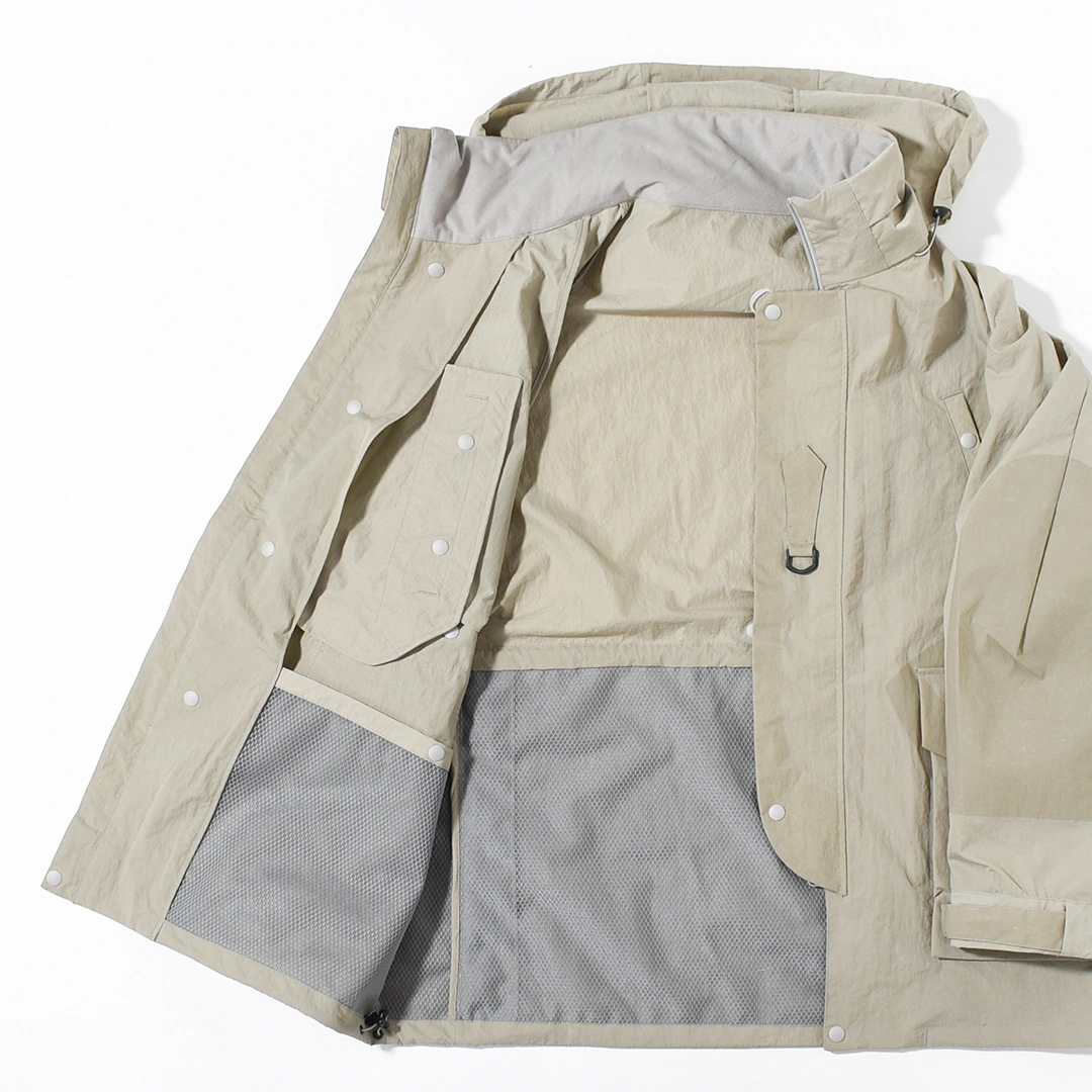 [HNJK-2002]norbit by Hiroshi Nozawa(ノービットバイヒロシノザワ) Printed patch mountain parka (プリンテッドパッチマウンテンパーカ)の商品画像