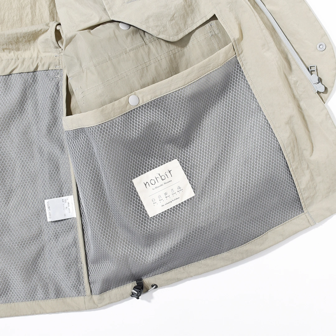 [HNJK-2002]norbit by Hiroshi Nozawa(ノービットバイヒロシノザワ) Printed patch mountain parka (プリンテッドパッチマウンテンパーカ)の商品画像