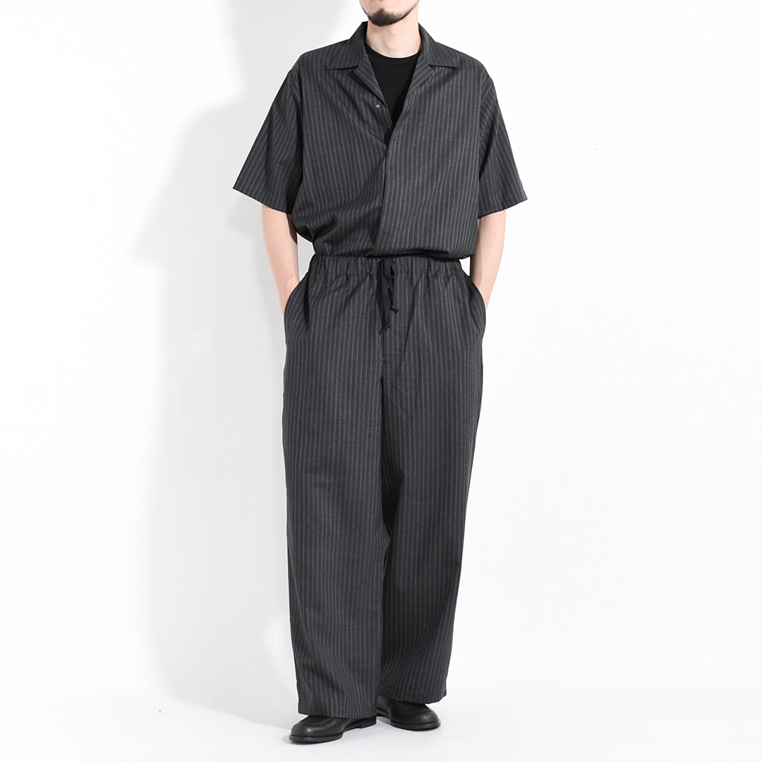 m26a11sh02b]marka(マーカ) 2/72 Wool Tropical Washer Fly Front Open