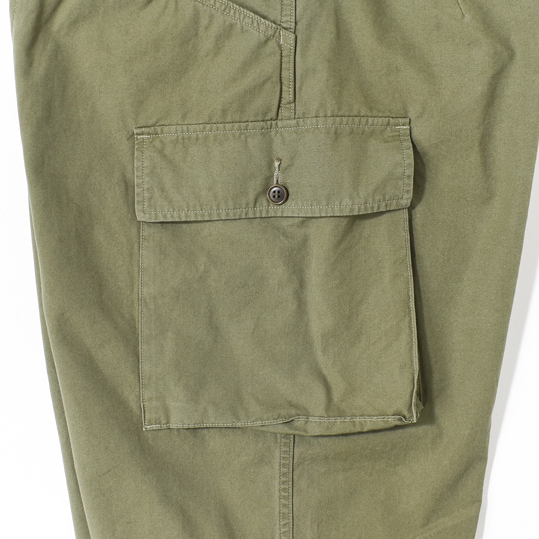 PMAV-PT03]PHIGVEL(フィグベル) Poplin Cloth Cargo Trousers(ポプリン