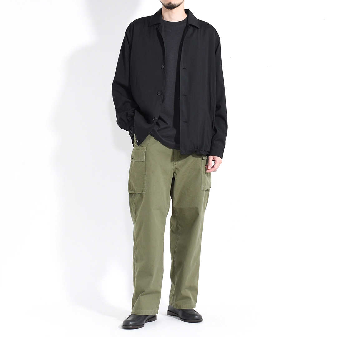 PMAV-PT03]PHIGVEL(フィグベル) Poplin Cloth Cargo Trousers(ポプリン