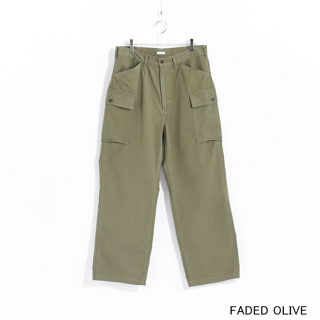 PMAV-PT03]PHIGVEL(フィグベル) Poplin Cloth Cargo Trousers(ポプリン