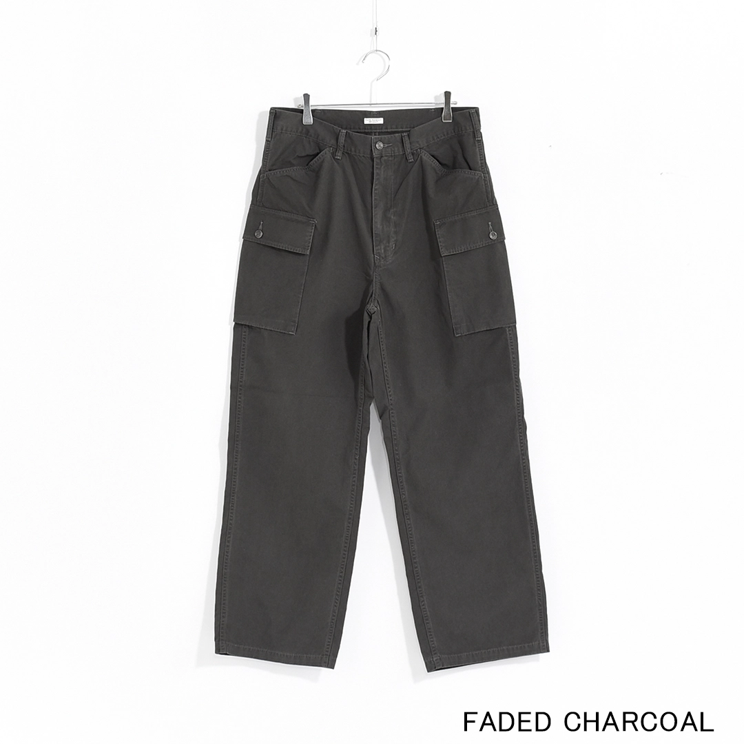 PMAV-PT03]PHIGVEL(フィグベル) Poplin Cloth Cargo Trousers(ポプリン