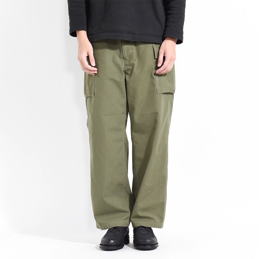 パンツ PHIGVEL 24SS C/N CARGO TROUSERS PMAV-PT03]PHIGVEL(フィグベル) Poplin Cloth Cargo Trousers(ポプリン