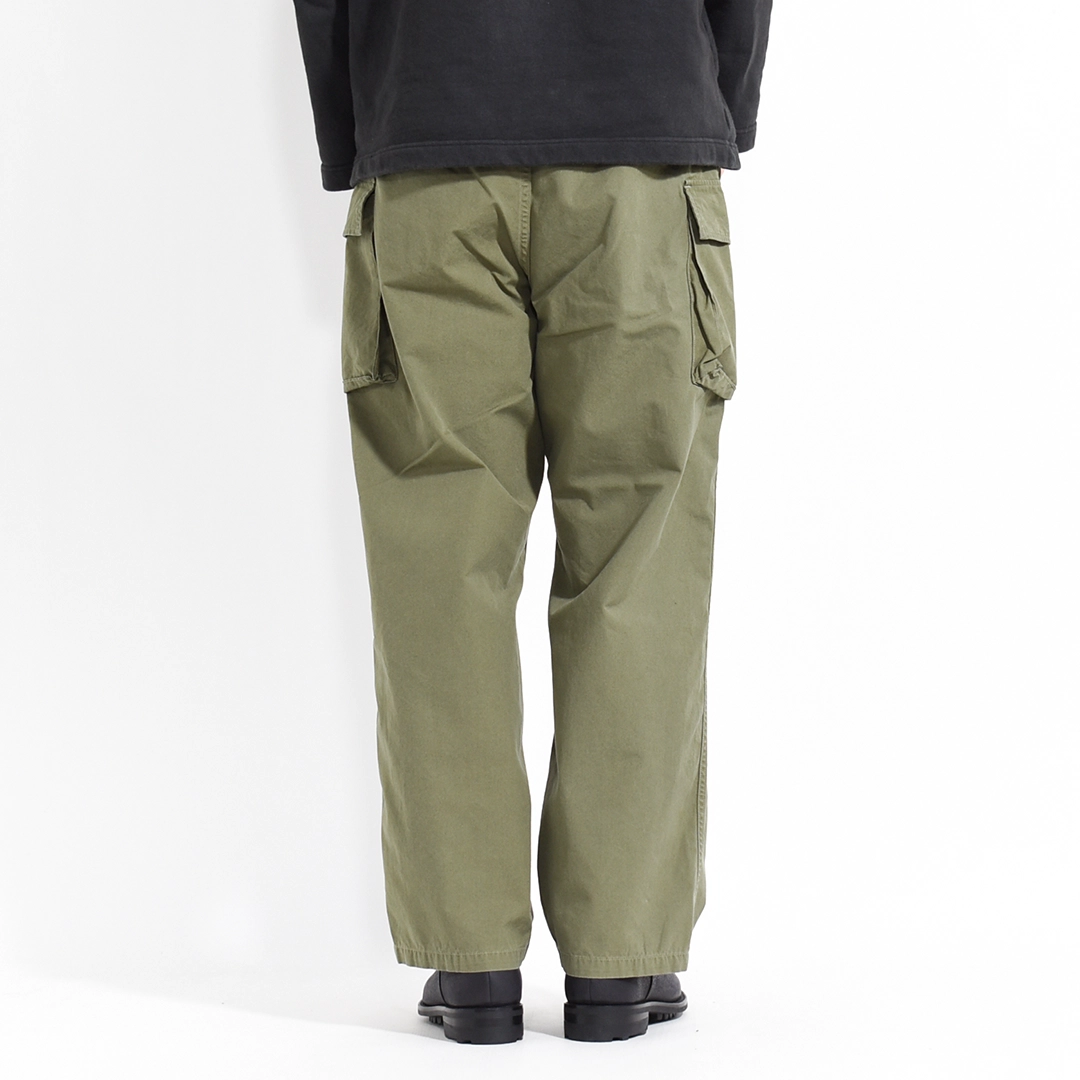 PHIGVEL フィグベル ワークパンツ トラウザー シンチバック 34×31 PMAV-PT03]PHIGVEL(フィグベル) Poplin Cloth Cargo Trousers(ポプリン