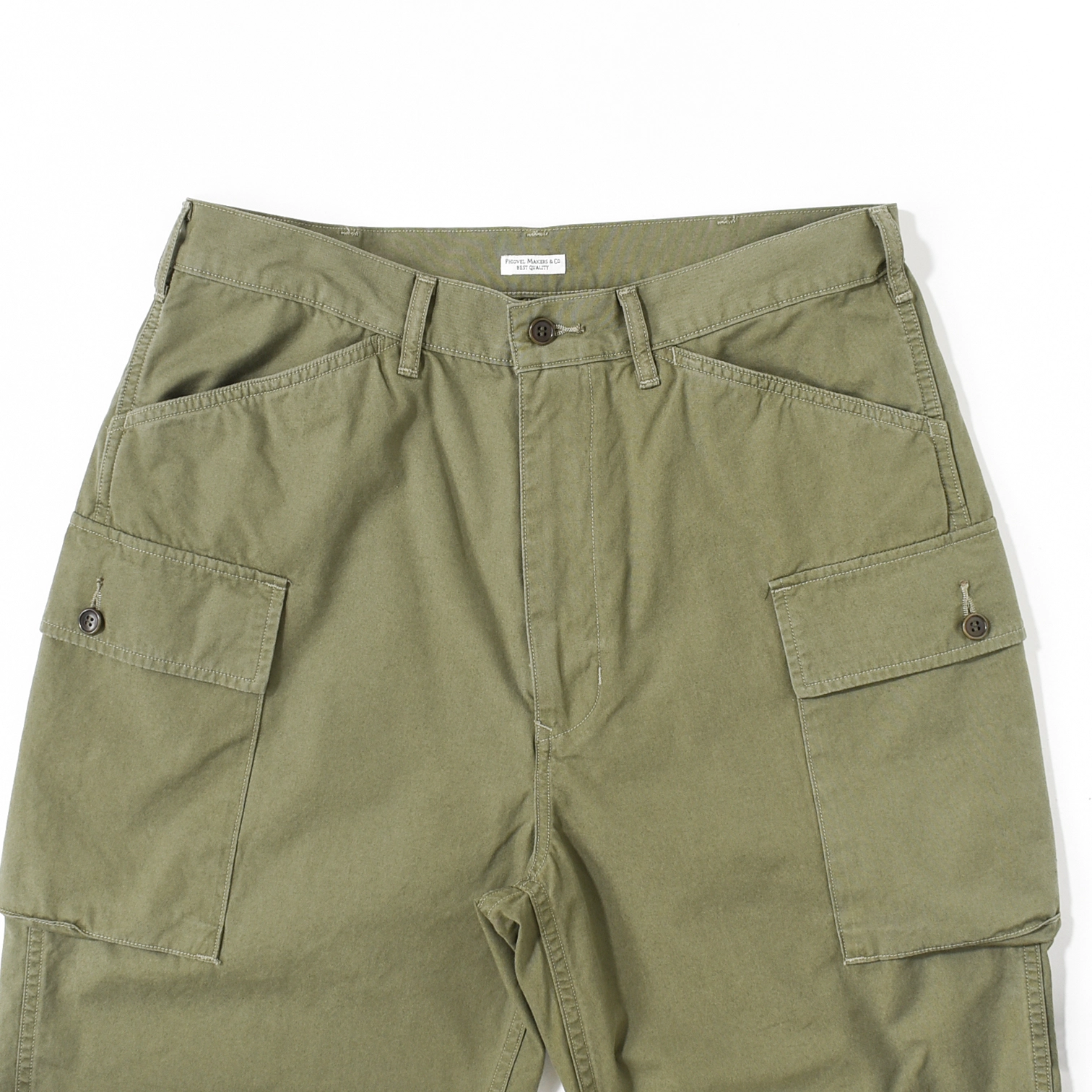 PMAV-PT03]PHIGVEL(フィグベル) Poplin Cloth Cargo Trousers(ポプリン