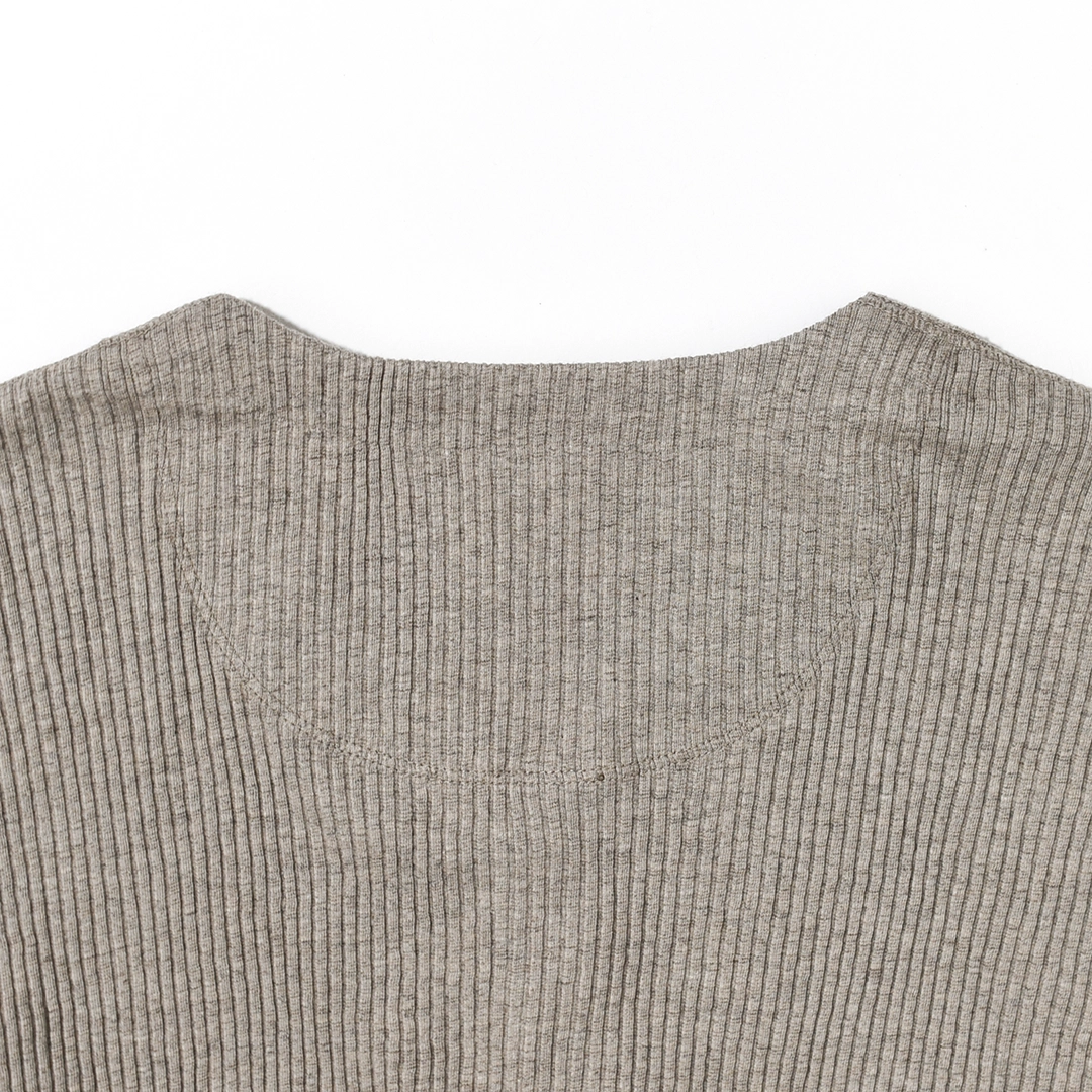 [261OJ-CT04]OLD JOE(オールドジョー) Button Front Cotton Yak Ribed Shirts(ボタンフロントコットンヤクリブドシャツ)の商品画像