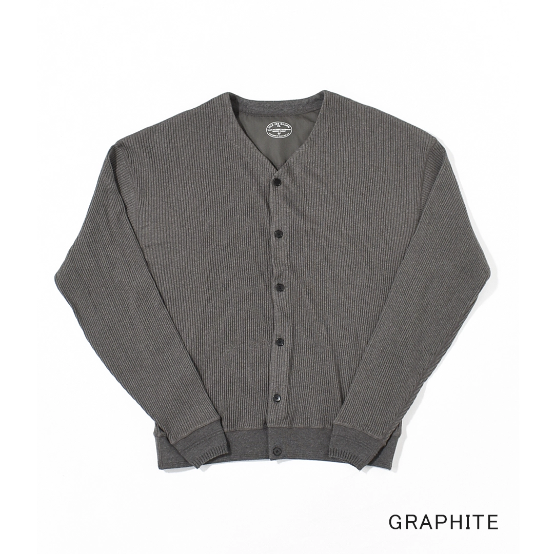 261OJ-CT04]OLD JOE(オールドジョー) Button Front Cotton Yak Ribed