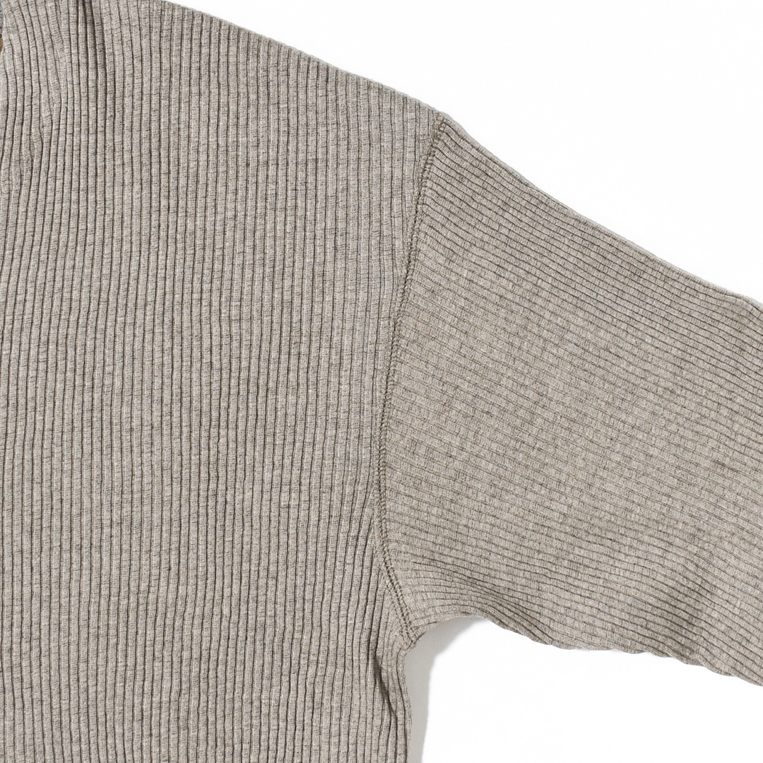 [261OJ-CT04]OLD JOE(オールドジョー) Button Front Cotton Yak Ribed Shirts(ボタンフロントコットンヤクリブドシャツ)の商品画像