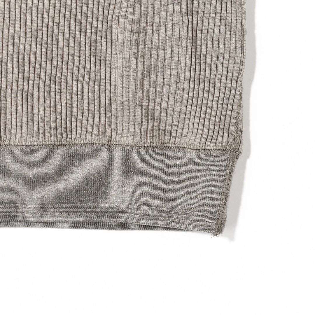 [261OJ-CT04]OLD JOE(オールドジョー) Button Front Cotton Yak Ribed Shirts(ボタンフロントコットンヤクリブドシャツ)の商品画像