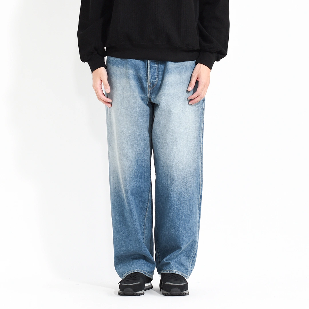 [bROOTS25S8F25USD]blurhms ROOTSTOCK(ブラームスルーツストック) 13.5oz Denim Pants Wide (13.5オンス デニムパンツ ワイド)の商品画像