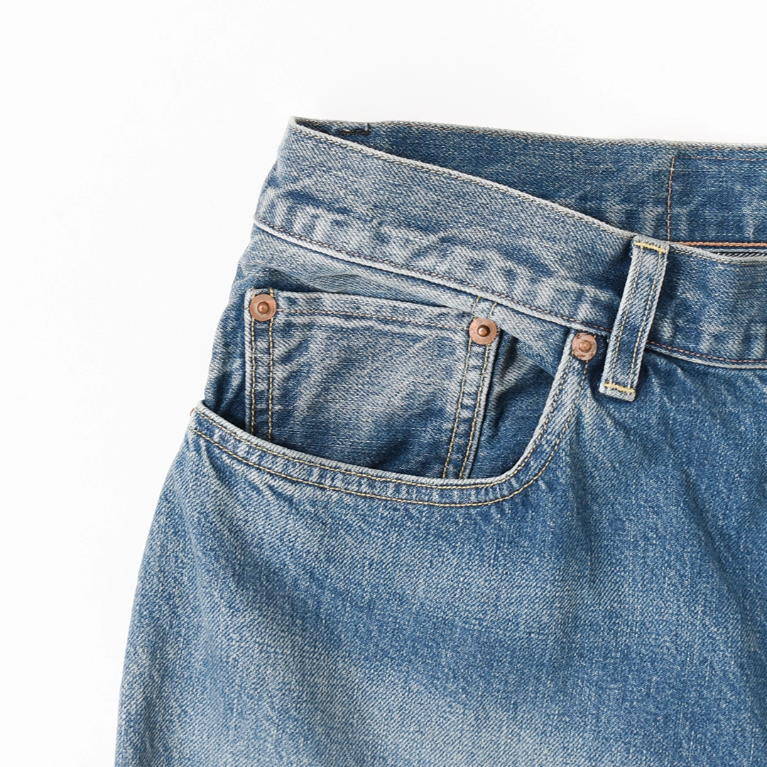 [bROOTS25S8F25USD]blurhms ROOTSTOCK(ブラームスルーツストック) 13.5oz Denim Pants Wide (13.5オンス デニムパンツ ワイド)の商品画像