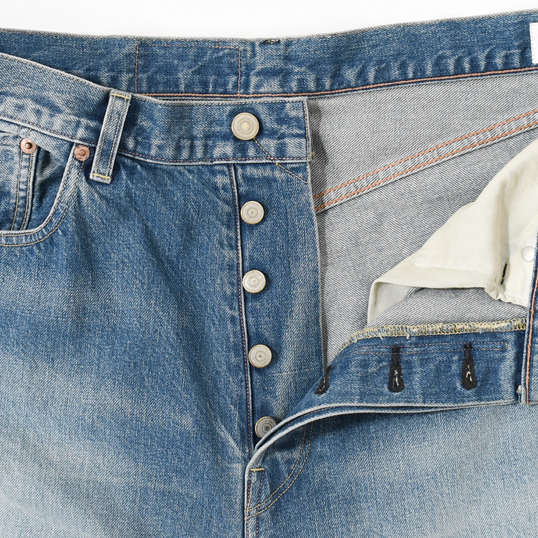 [bROOTS25S8F25USD]blurhms ROOTSTOCK(ブラームスルーツストック) 13.5oz Denim Pants Wide (13.5オンス デニムパンツ ワイド)の商品画像