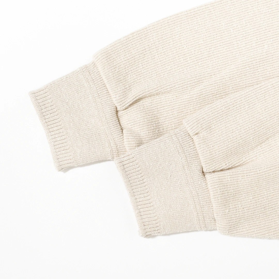 252OJ-CT04)OLD JOE(オールドジョー)Quater Zip Silk Nep Ribbed