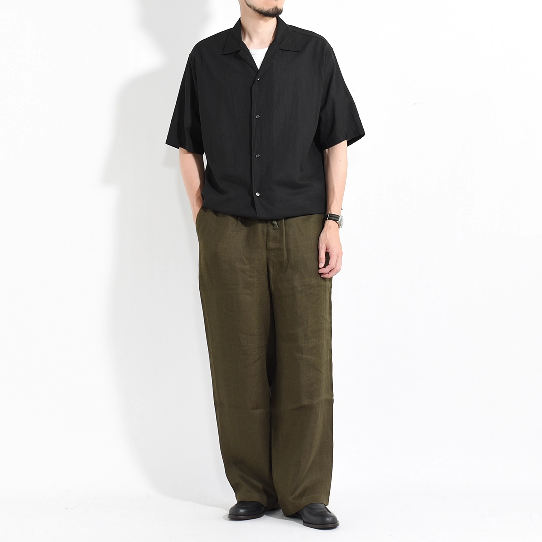 m26b01pt01c]marka(マーカ) Linen Gauze Double Cloth Wide Cylinder
