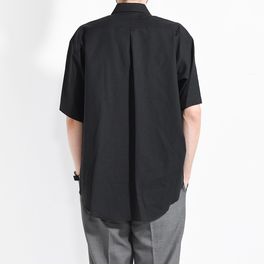 [26SS]MARKAWARE 半袖シャツ WOOL HEMP a26b06sh01b]MARKAWARE (マーカウェア) Organic Wool Hemp Tropical