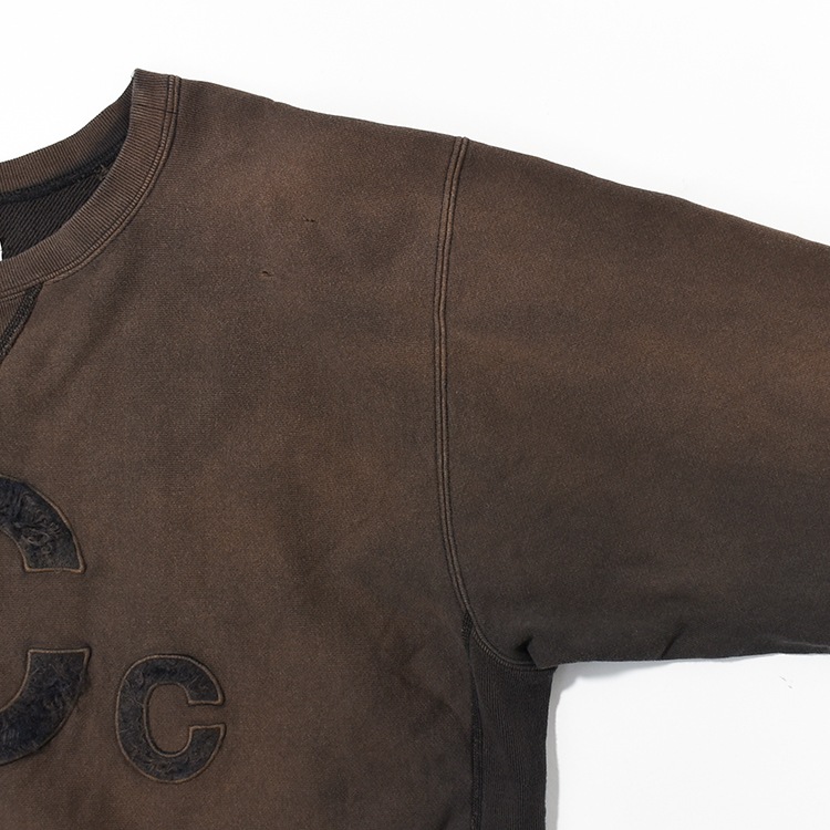 50% OFF】[2401006M]concause(コンコース)RW F-V cCc LOGO SWEAT