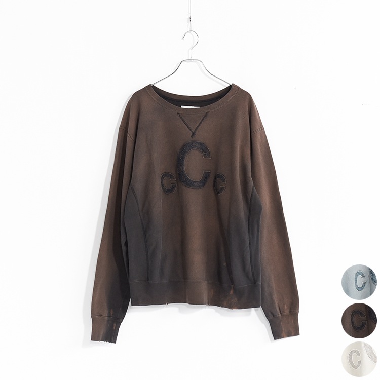 50% OFF】[2401006M]concause(コンコース)RW F-V cCc LOGO SWEAT