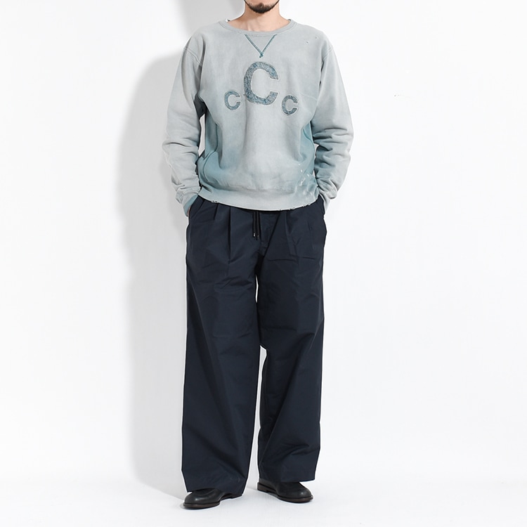 50% OFF】[2401006M]concause(コンコース)RW F-V cCc LOGO SWEAT