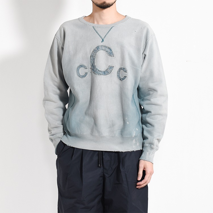 50% OFF】[2401006M]concause(コンコース)RW F-V cCc LOGO SWEAT