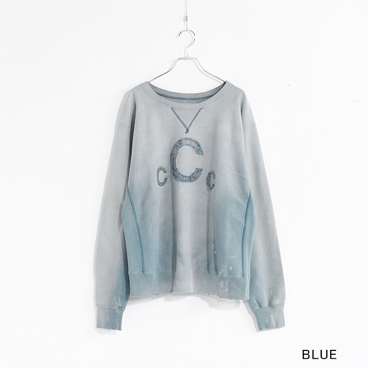 50% OFF】[2401006M]concause(コンコース)RW F-V cCc LOGO SWEAT