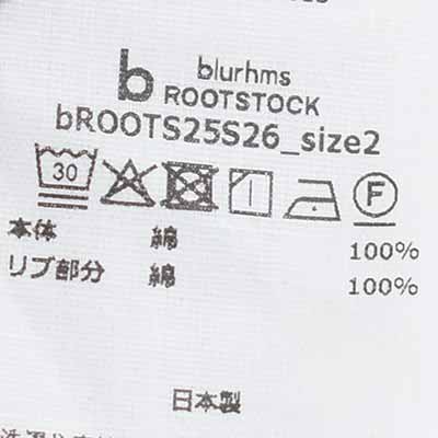 【20% OFF】[bROOTS25S26]blurhms ROOTSTOCK(ブラームスルーツストック) Classic S/S STANDARD (クラシックショートスリーブスタンダード)【SUMMER SALE】の商品画像