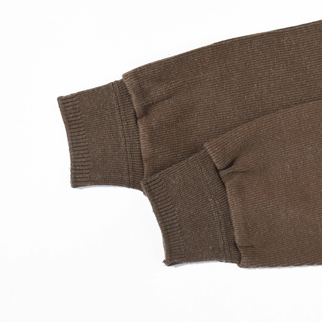 252OJ-CT05)OLD JOE(オールドジョー)V-Neck Silk Nep Ribbed Tops(V