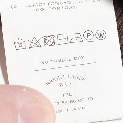 (252OJ-CT05)OLD JOE(オールドジョー)V-Neck Silk Nep Ribbed Tops(Vネックシルクネップリブドトップス)の商品画像