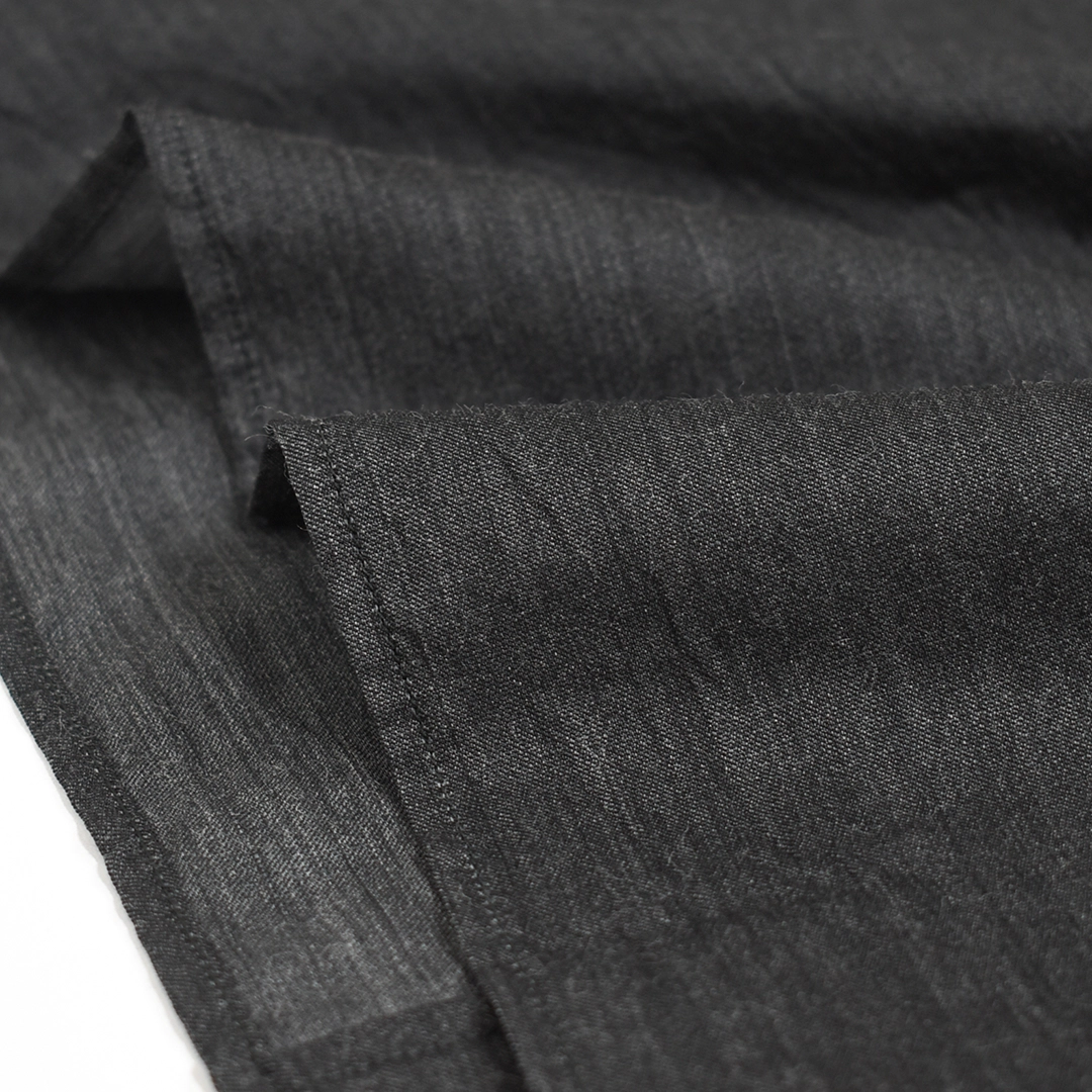 [m26c04sh02b]marka(マーカ) Silk/Wool Feather Twill Open Collar S/S Shirt(シルクウールフェザーツイルオープンカラーS/Sシャツ)の商品画像