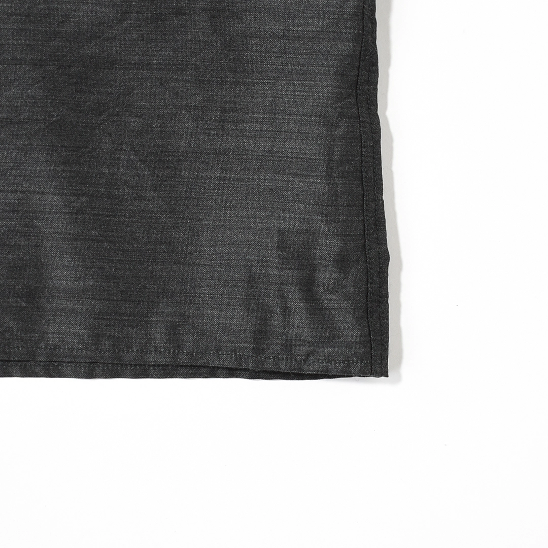 [m26c04sh02b]marka(マーカ) Silk/Wool Feather Twill Open Collar S/S Shirt(シルクウールフェザーツイルオープンカラーS/Sシャツ)の商品画像