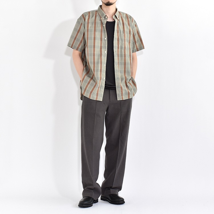 PMAR-SS02]PHIGVEL(フィグベル) Button-down SS Shirt (ボタンダウン