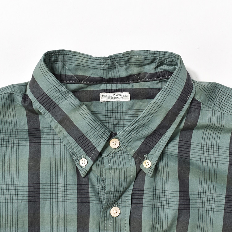 PMAR-SS02]PHIGVEL(フィグベル) Button-down SS Shirt (ボタンダウン