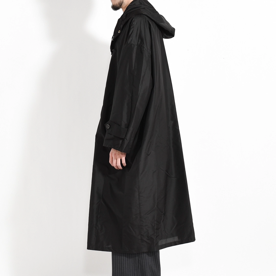 [a26a12co01c]MARKAWARE (マーカウェア)Silk Taffeta / Hooded Huge Coat(シルクタフタフーデットヒュージコート)の商品画像