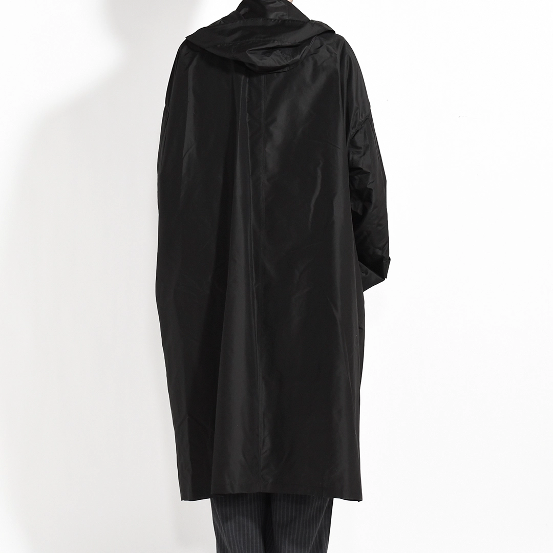 [a26a12co01c]MARKAWARE (マーカウェア)Silk Taffeta / Hooded Huge Coat(シルクタフタフーデットヒュージコート)の商品画像