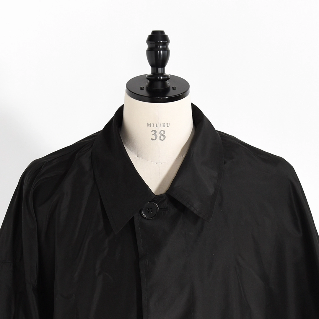 [a26a12co01c]MARKAWARE (マーカウェア)Silk Taffeta / Hooded Huge Coat(シルクタフタフーデットヒュージコート)の商品画像