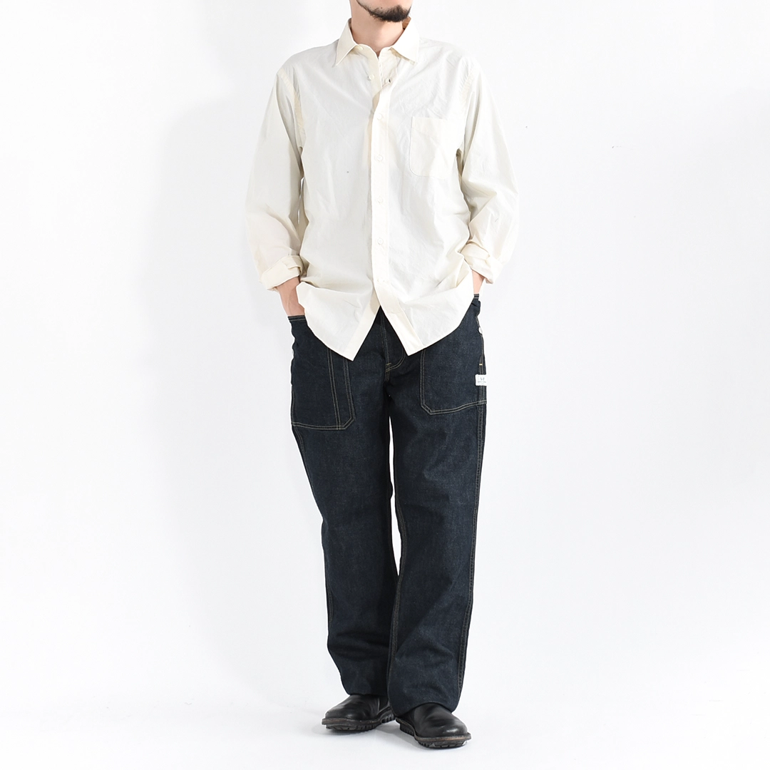 SF-252279]SASSAFRAS(ササフラス) FALL LEAF PANTS 13.5oz Denim