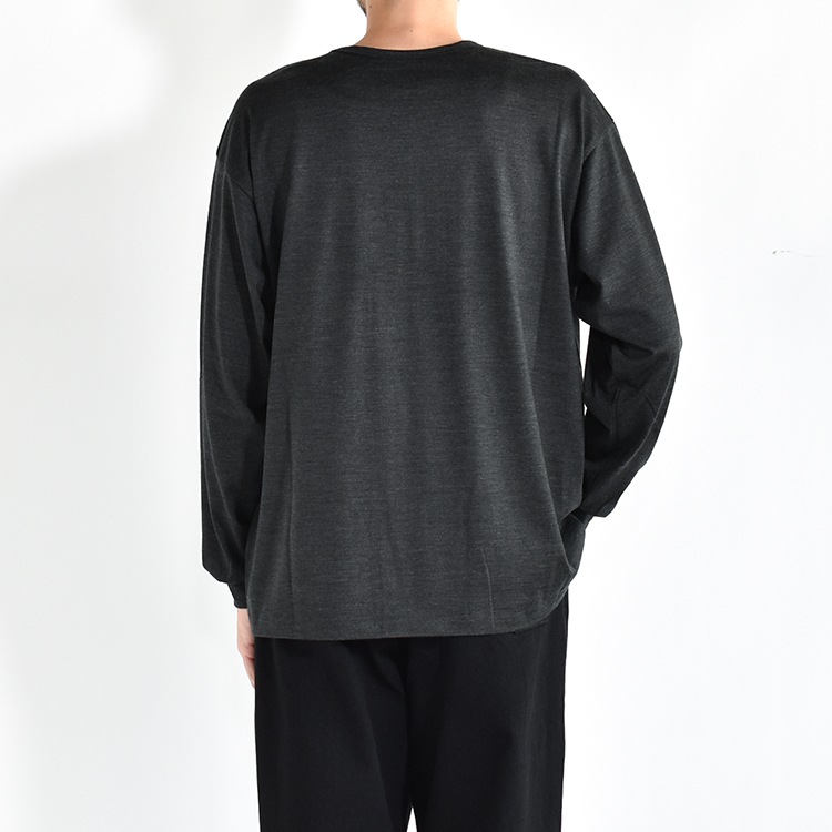 [UNCU16-3]un/unbient(アン/アンビエント)INT SK8(ウールTシャツ)の商品画像