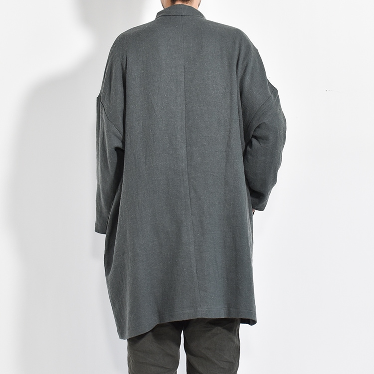 20% OFF】[2539]MUYA(ムヤ)Soutien collar wide coat(ステンカラー