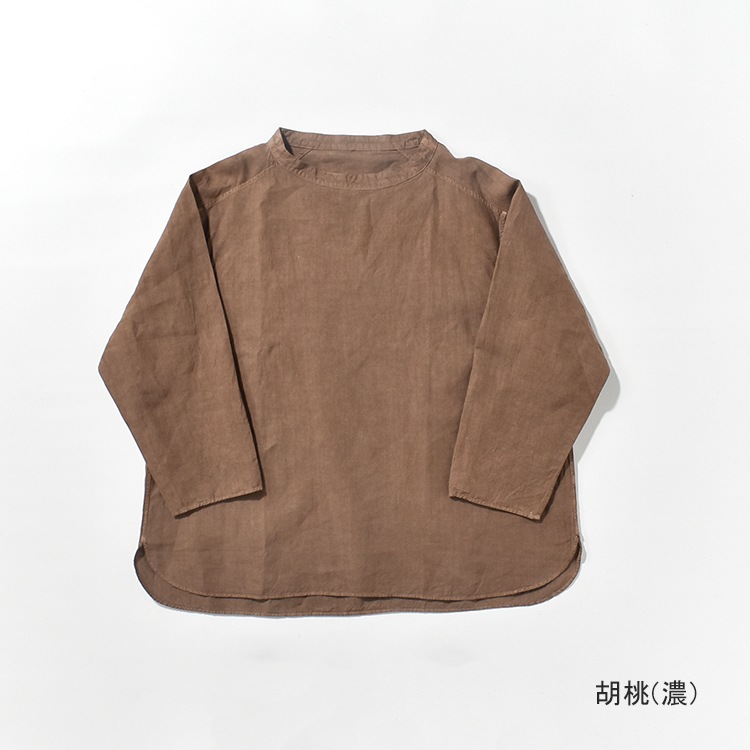 SH-159DC]MITTAN(ミタン/ミッタン)大麻長袖プルオーバー高密度(草木濃