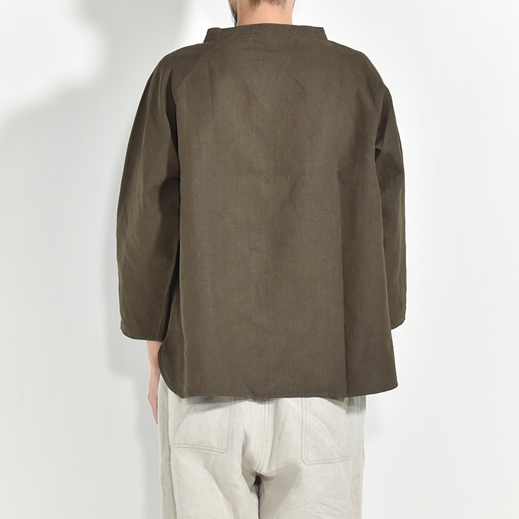 SH-131DC]MITTAN(ミタン/ミッタン)大麻長袖プルオーバー高密度(草木濃